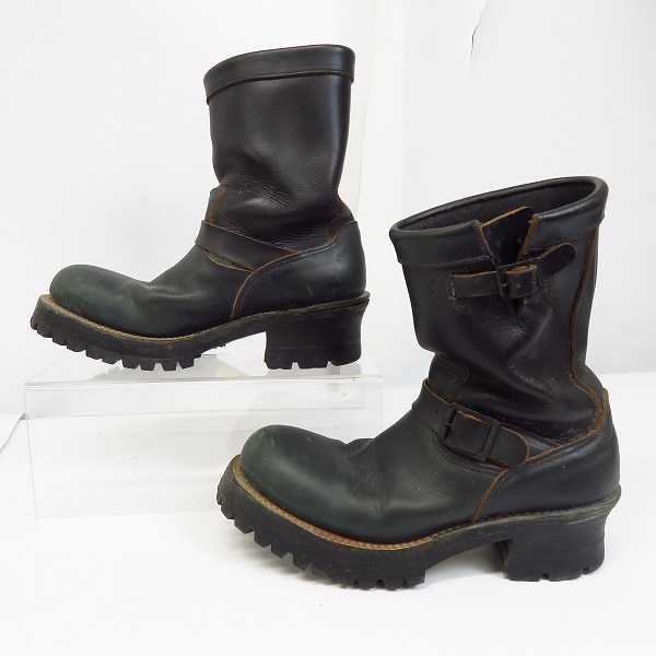 実際に弊社で買取させて頂いたBACKBONE/バックボーン レザーエンジニアブーツ の画像 3枚目