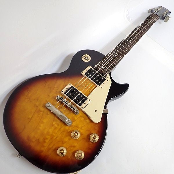 実際に弊社で買取させて頂いた★Epiphone/エピフォン Les Paul 100/レスポール Vintage Sunburst 2ND CLASS ボルトオンネック