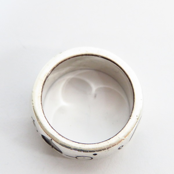 実際に弊社で買取させて頂いた【ギャラ付】CRAZY PIG/クレイジーピッグ CROP CIRCLES リング 21号の画像 3枚目