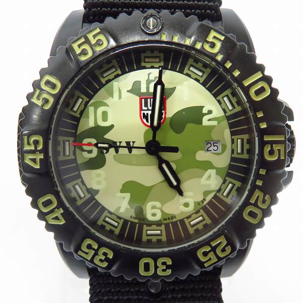 実際に弊社で買取させて頂いたLUMINOX/ルミノックス 腕時計 ネイビーシールズ 3050/3950 SVV