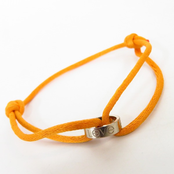 実際に弊社で買取させて頂いたCartier/カルティエ ラブチャリティ コードブレスレット 750