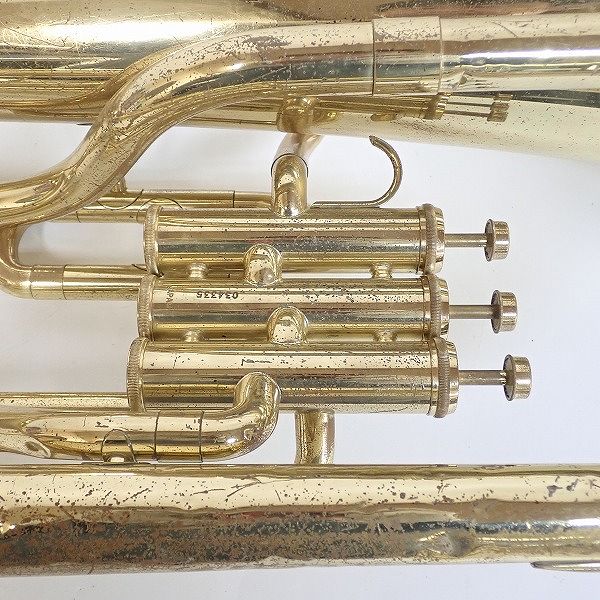 実際に弊社で買取させて頂いた★【ジャンク】YAMAHA/ヤマハ YEP-201/YEP201 ユーフォニアムの画像 8枚目