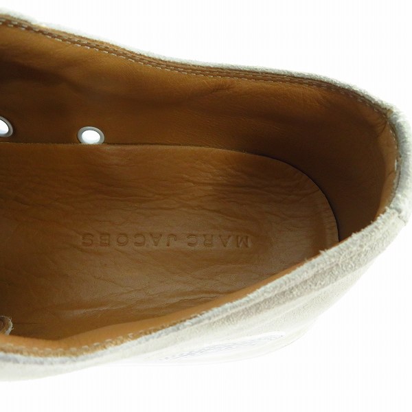 実際に弊社で買取させて頂いたMARC JACOBS/マークジェイコブス スウェードスニーカー/42の画像 4枚目