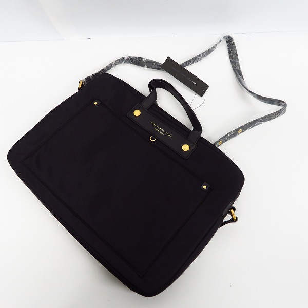 実際に弊社で買取させて頂いた【未使用】MARC BY MARC JACOBS/マークバイマークジェイコブス 2WAY PCケース/ブリーフケース ブラック M0001304