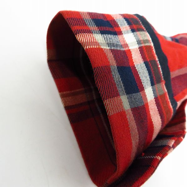 実際に弊社で買取させて頂いたDIET BUTCHER SLIM SKIN/ダイエットブッチャースリムスキン チェックシャツ/1の画像 5枚目