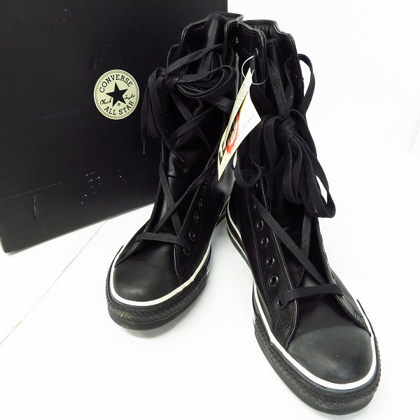 CONVERSE/コンバース AS EXTRA LE KNEE-HI/レザー ニーハイ スニーカー 