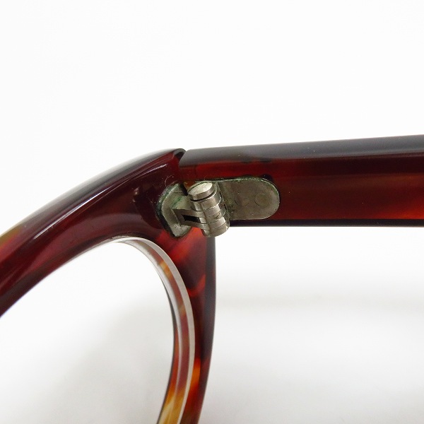 実際に弊社で買取させて頂いた小竹長兵衛作/コタケ チョウベイ フルリム 度入り 眼鏡/メガネフレーム/アイウェア T305-5 の画像 6枚目