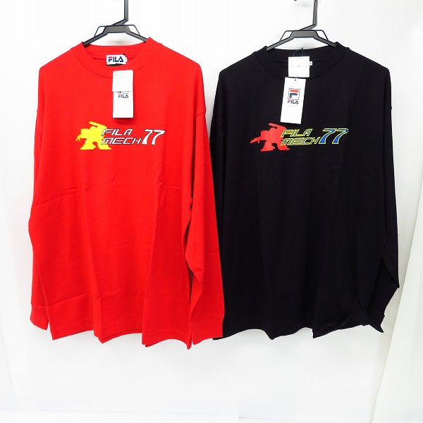 実際に弊社で買取させて頂いたFILA/フィラ ロングスリーブTシャツ/M 2点セット
