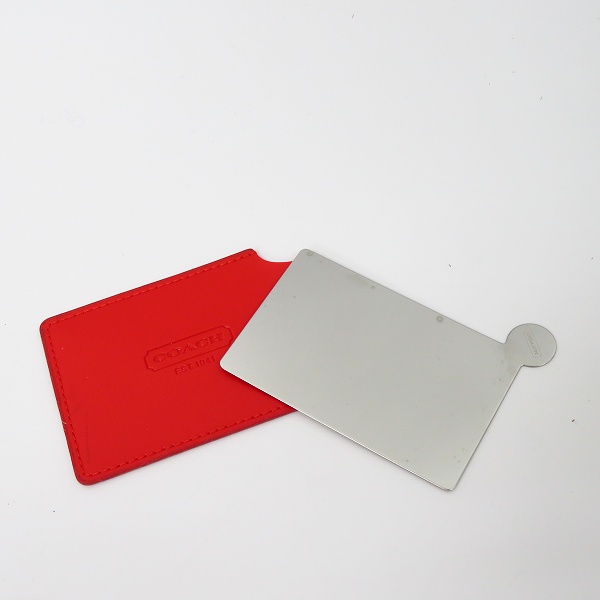 実際に弊社で買取させて頂いたCOACH/コーチ MARC JACOBS/マークジェイコブス パスケース/鏡 2点セットの画像 4枚目