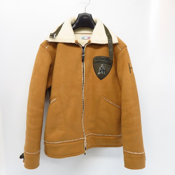 実際に弊社で買取させて頂いたHYDROGEN/ハイドロゲン B-3 ムートン フライトジャケット S