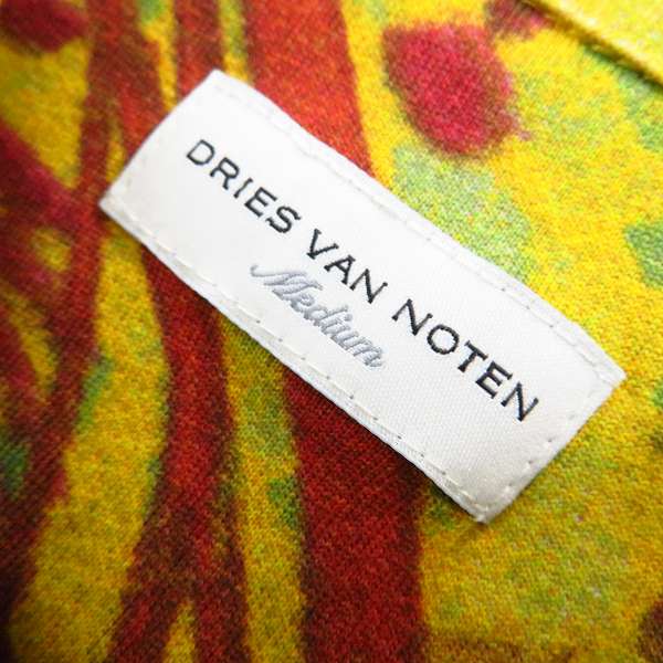 実際に弊社で買取させて頂いた【未使用】DRIES VAN NOTEN/ドリスヴァンノッテン HADLER PR 9601 総柄 半袖シャツ size：M の画像 2枚目