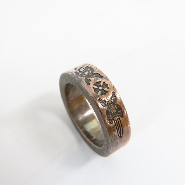 CHROME HEARTS/クロムハーツ 6mm スペーサーリング ダガープラス 12号 
