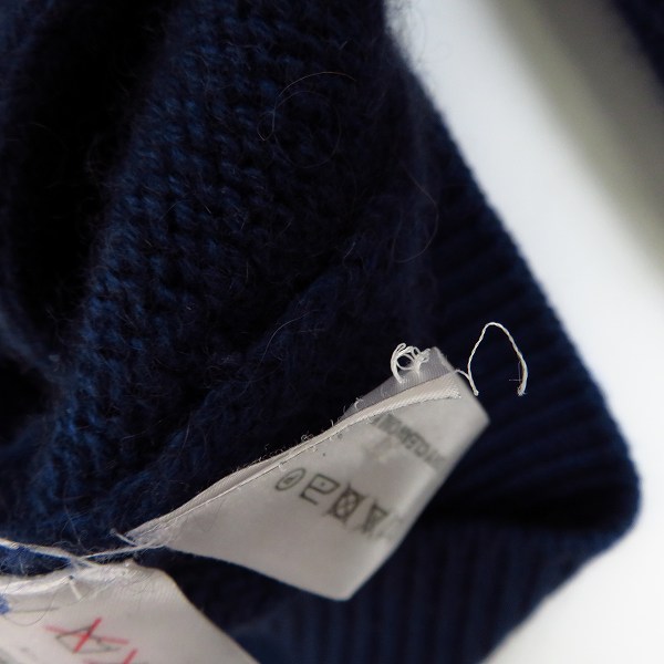 実際に弊社で買取させて頂いたDUNHILL/ダンヒル カシミヤ混ニットカーディガン/Mの画像 5枚目