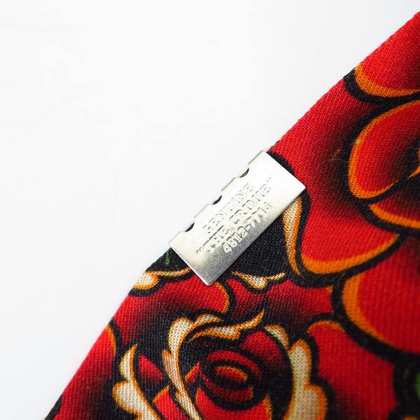 実際に弊社で買取させて頂いたTHE CRIMIE/クライミー  花柄 アロハシャツ/XLの画像 4枚目