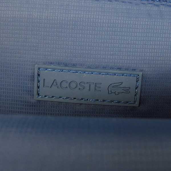 実際に弊社で買取させて頂いた【未使用】LACOSTE/ラコステ L.12.12 CONCEPT/コンセプト バックパック/リュック NH2549P-141の画像 4枚目