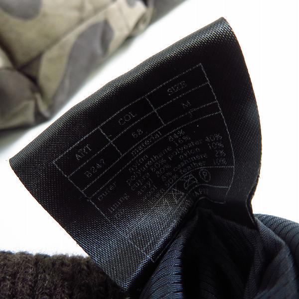 実際に弊社で買取させて頂いたAKM/エーケーエム カモフラ レイヤード中綿ジャケット/Mの画像 3枚目