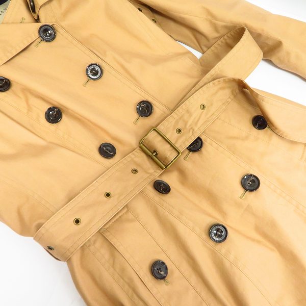 実際に弊社で買取させて頂いた【定価15万↑】Burberry brit/バーバリー ブリット 17SS 中綿ライナー付きトレンチコート 3964034/US6の画像 7枚目