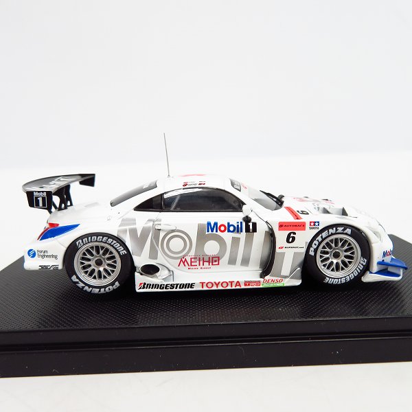 実際に弊社で買取させて頂いたEBBRO/エブロ 1/43 Mobil/モービル 1 SC SUPER GT 2006 #6 WHITE ミニカーの画像 2枚目