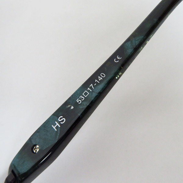 実際に弊社で買取させて頂いたless than human/レスザンヒューマン 度入り メガネフレーム/アイウェア/眼鏡 HSの画像 5枚目