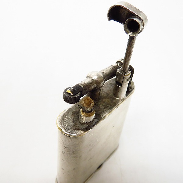 実際に弊社で買取させて頂いたdunhill/ダンヒル UNIQUE/ユニーク ハンマー オイルライター シルバー プレーンの画像 4枚目