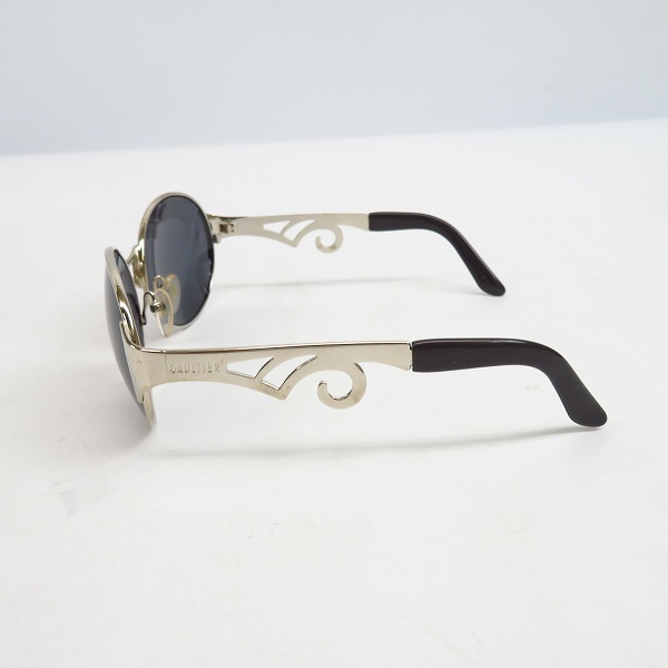 実際に弊社で買取させて頂いたJean Paul GAULTIER/ジャンポールゴルチエ ヴィンテージ サングラス シルバー 56-6108の画像 2枚目