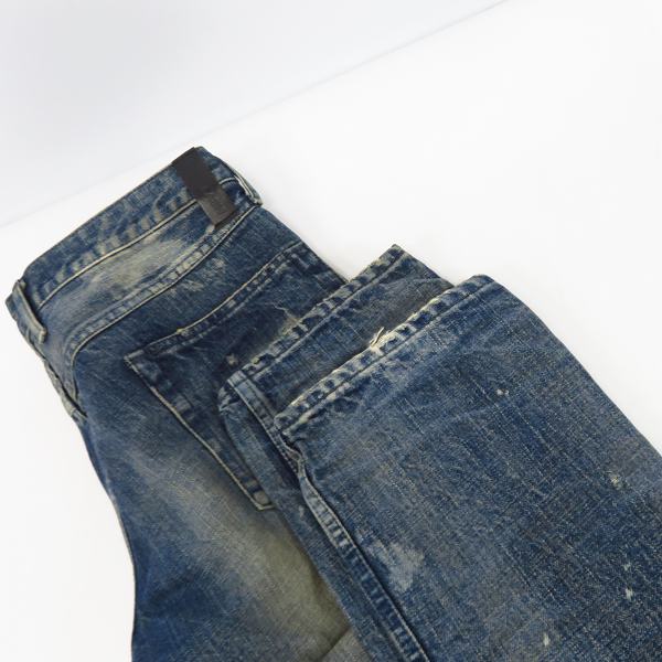 実際に弊社で買取させて頂いたBACKLASH/バックラッシュ  クラッシュ/ダメージ加工 デニムパンツ 1308-07/XLの画像 7枚目