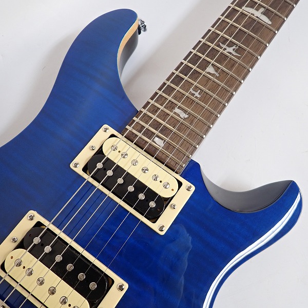 実際に弊社で買取させて頂いた★PRS/Paul Reed Smith/ポールリードスミス SE Custom 24 バードインレイ ギグケース付 の画像 4枚目