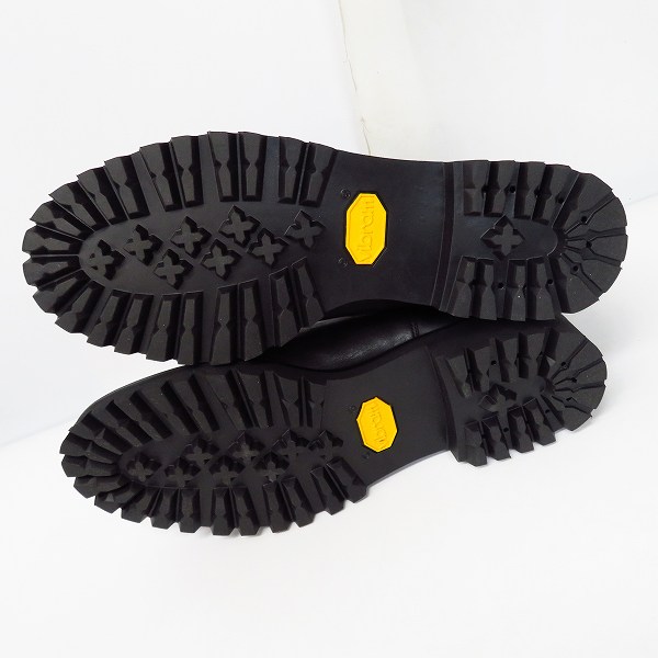 実際に弊社で買取させて頂いたalfredo BANNISTER/アルフレッドバニスター サイドジップブーツ ヴィブラムソール 52391004028/44の画像 2枚目