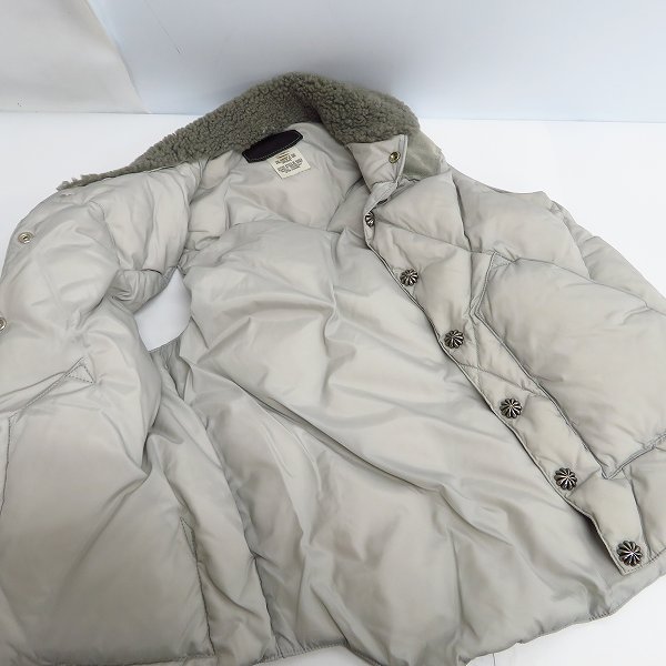 実際に弊社で買取させて頂いたRocky Mountain×AKM/ロッキーマウンテン×エーケーエム ダウンベスト/NYL014/M(38)の画像 6枚目