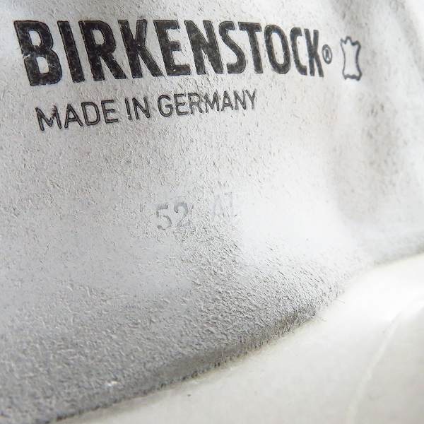 実際に弊社で買取させて頂いた【未使用】BIRKENSTOCK/ビルケンシュトック ARIZONA シルバー/35の画像 5枚目
