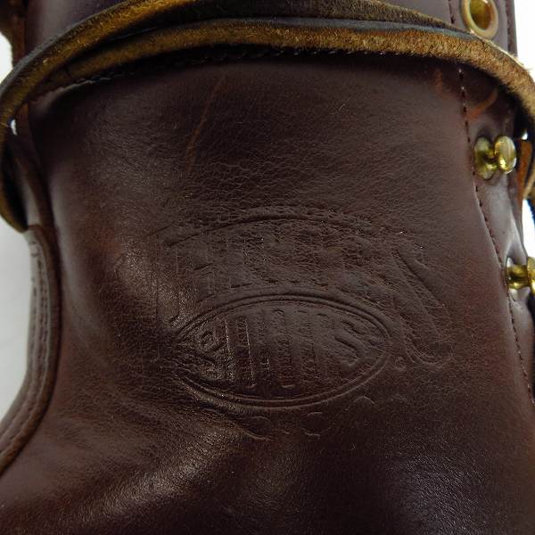 実際に弊社で買取させて頂いたWHITE’S BOOTS/ホワイツブーツ スモークジャンパー レースアップブーツ/フォルスタン ブラウン/茶/7.5の画像 5枚目