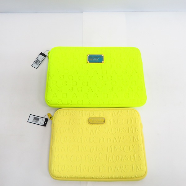 実際に弊社で買取させて頂いた【未使用】MARC BY MARC JACOBS/マークバイマークジェイコブス タブレットケース M0003462/M6131063 2点セット