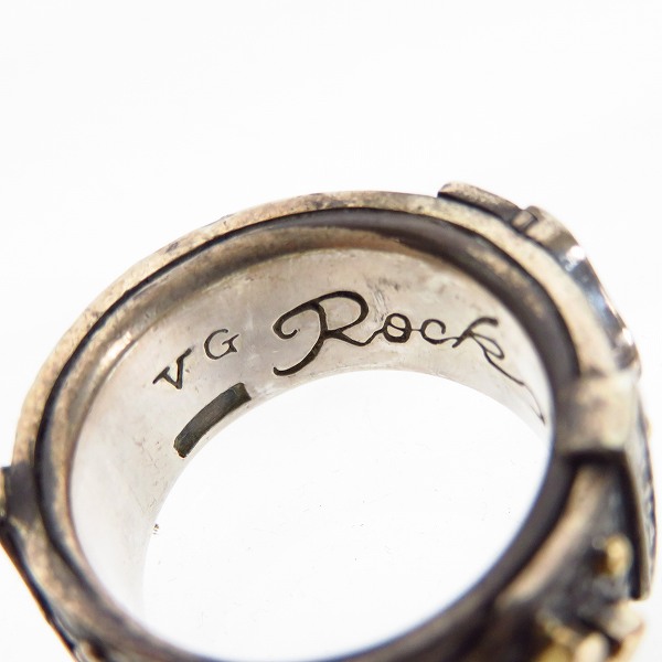 実際に弊社で買取させて頂いたFAL/エフエーエル Venom Gothicer/ベノムゴシッカー Will For Pad Rock ONE MAKE CUSTOM リング/14.5号の画像 5枚目