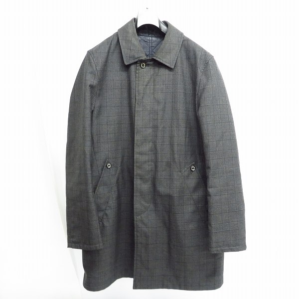 実際に弊社で買取させて頂いたMACKINTOSH PHILOSOPHY/マッキントッシュ フィロソフィー リバーシブル ステンカラーコート H1C35-218-08 40の画像 2枚目