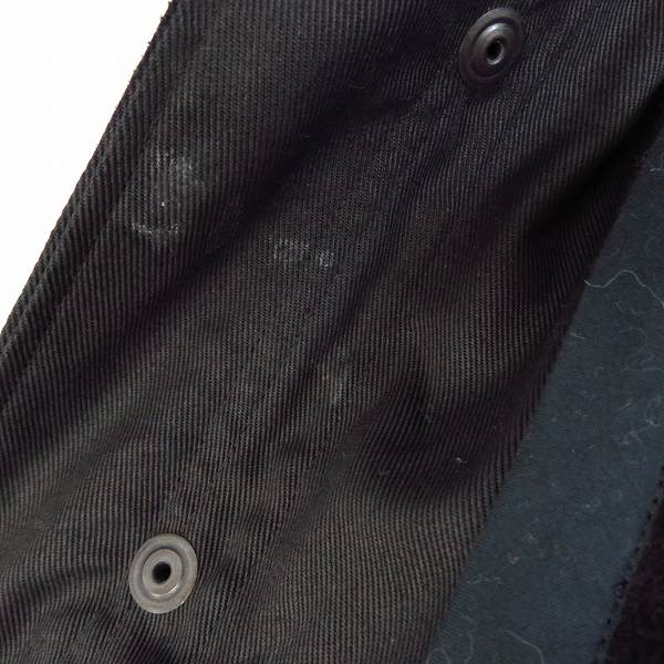 実際に弊社で買取させて頂いたDIET BUTCHER SLIM SKIN/ダイエットブッチャースリムスキン 11AW アーム切替 フーデッドコート 1の画像 4枚目