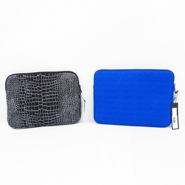 実際に弊社で買取させて頂いた【未使用】MARC BY MARC JACOBS/マークバイマークジェイコブス PC タブレットケース M0003461/M6123052 2点セットの画像 1枚目
