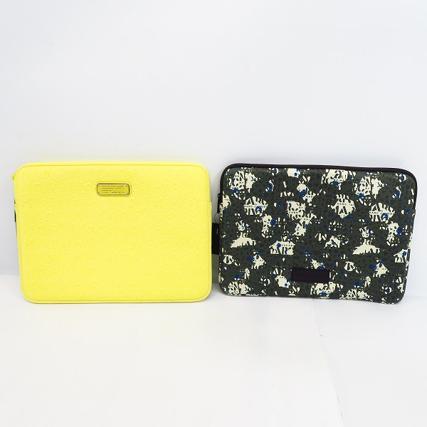 実際に弊社で買取させて頂いた【未使用】MARC BY MARC JACOBS/マークバイマークジェイコブス PC タブレットケース M0003461/M0001053A 2点セット