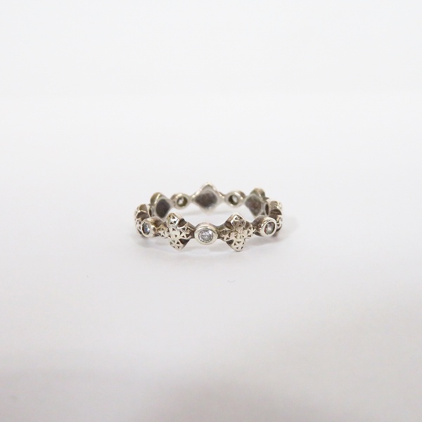 実際に弊社で買取させて頂いたLoree Rodkin/ローリーロドキン PRINCESS CROSS BEZEL RING 13号の画像 1枚目