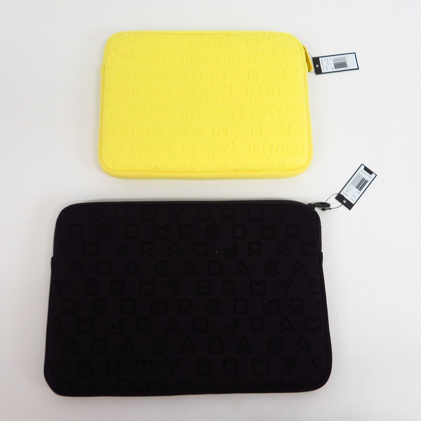 実際に弊社で買取させて頂いたMARC BY MARC JACOBS/マークバイマークジェイコブス タブレットケース M0003462/M6PE023 2点セットの画像 1枚目