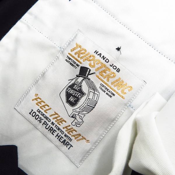 実際に弊社で買取させて頂いたTRIP STER×DICKIES/トリップスター×ディッキーズ 20SS トラウザーズ セットアップ ブラック size：Lの画像 3枚目