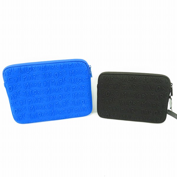 実際に弊社で買取させて頂いた【未使用含む】MARC BY MARC JACOBS/マークバイマークジェイコブス タブレットケース M0003463/M0003462 2点セットの画像 1枚目