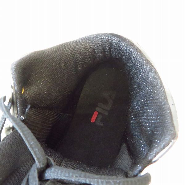 実際に弊社で買取させて頂いた【未使用】FILA/フィラ ハイカットスニーカー MFW17001-003/26の画像 4枚目