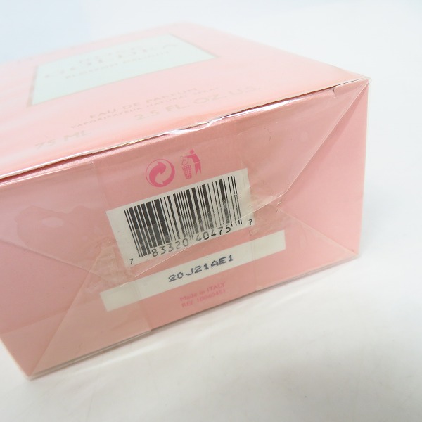 実際に弊社で買取させて頂いた【未開封】BVLGARI/ブルガリ ROSE GOLDEA/ローズ ゴルディア 75mlの画像 2枚目