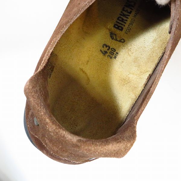 実際に弊社で買取させて頂いたBIRKENSTOCK/ビルケンシュトック MONTANA/モンタナ スエードレザー シューズ/28の画像 4枚目