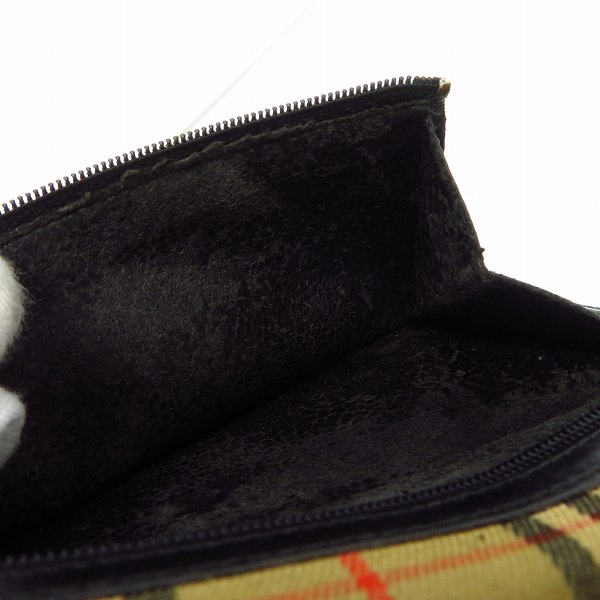 実際に弊社で買取させて頂いたBURBERRY/バーバリー チェック柄 長財布/ウォレットの画像 8枚目