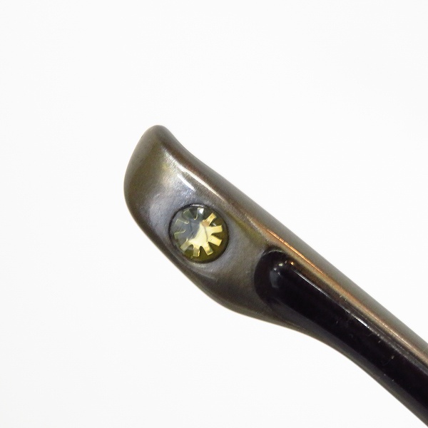 実際に弊社で買取させて頂いた999.9/フォーナインズ メタルフレーム 度入り眼鏡/メガネフレーム シルバー/SP-10T 2の画像 8枚目