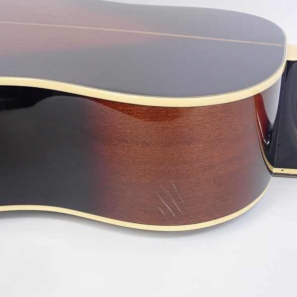 実際に弊社で買取させて頂いた★Epiphone/エピフォン EJ-160E/VC John Lennon/ジョンレノンモデル エレアコ/アコースティックギター ソフトケース付の画像 7枚目