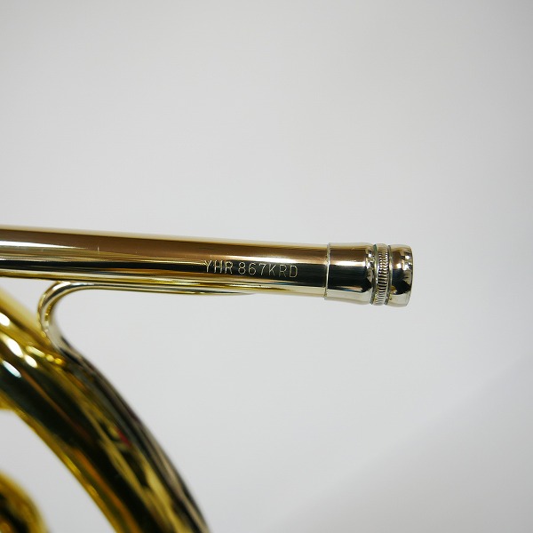 実際に弊社で買取させて頂いた★【ジャンク】YAMAHA/ヤマハ Custom YHR-867 KRD フルダブルホルン ベルクランツ ハードケース付きの画像 2枚目