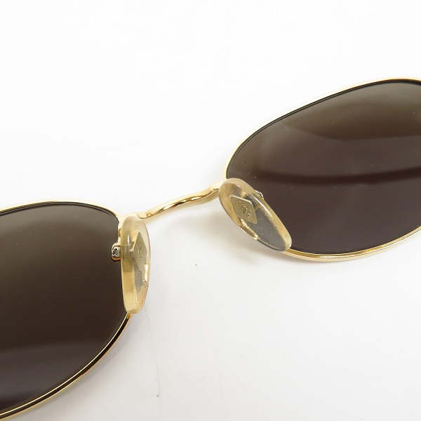 実際に弊社で買取させて頂いたJean Paul GAULTIER/ジャンポールゴルチエ ヴィンテージ サングラス ゴールド 56-8103の画像 3枚目