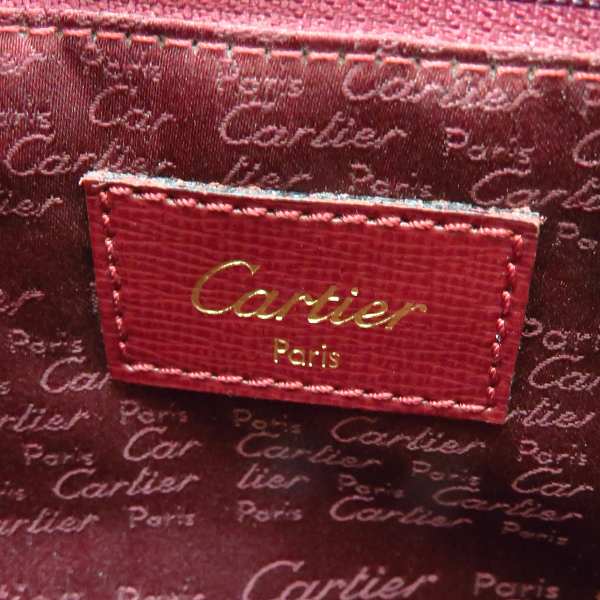 実際に弊社で買取させて頂いたCartier/カルティエ セカンドバッグ クラッチバッグの画像 4枚目